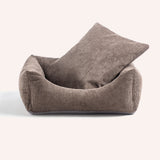 Cama Perro Pana Marrón