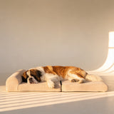 Cama Chenilla Beige