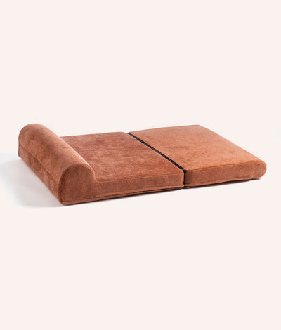 Cama Terciopelo Teja