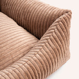 Cama Perro Pana Gruesa Beige