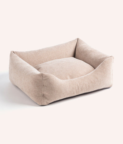 Storm Beige Dog Bed
